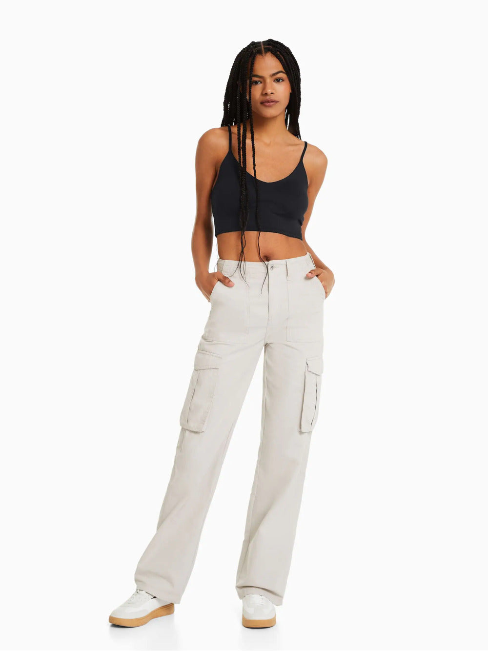 Strappy crop top