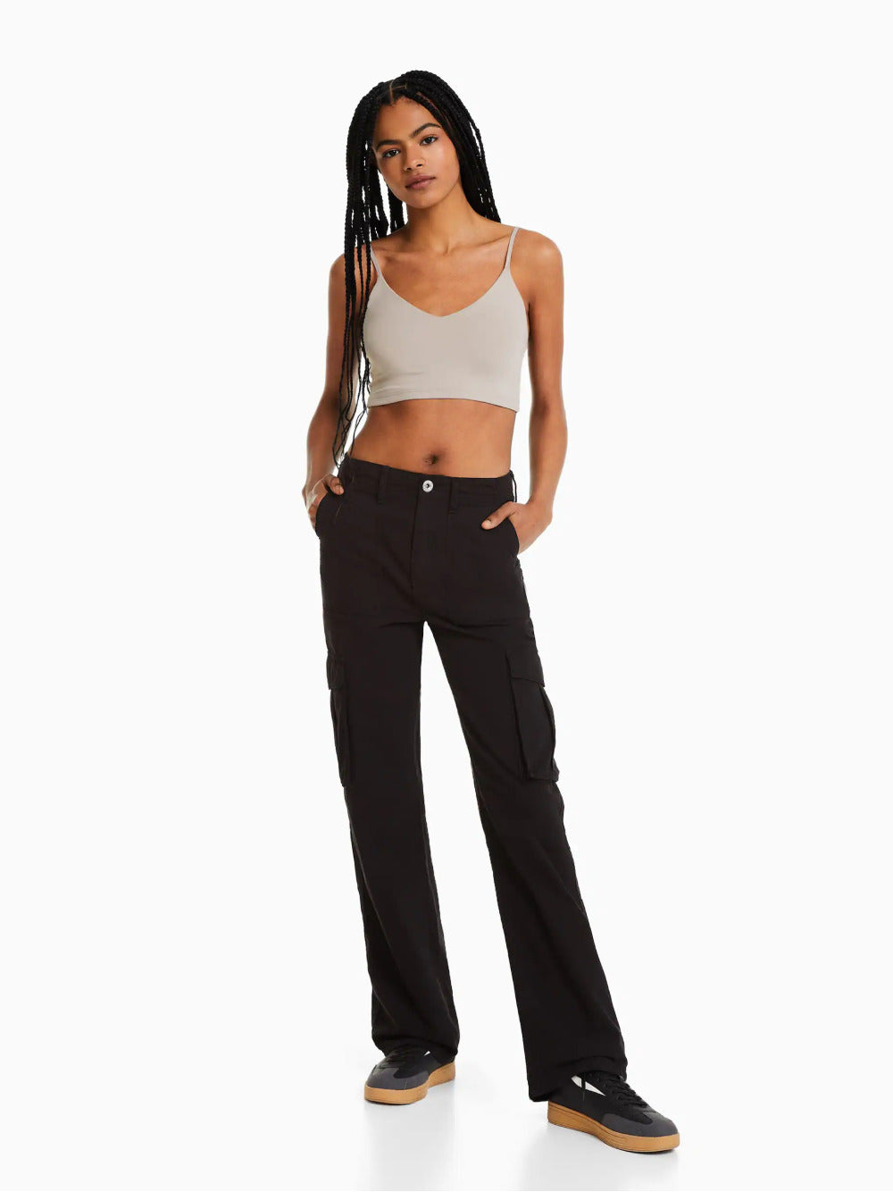 Strappy crop top