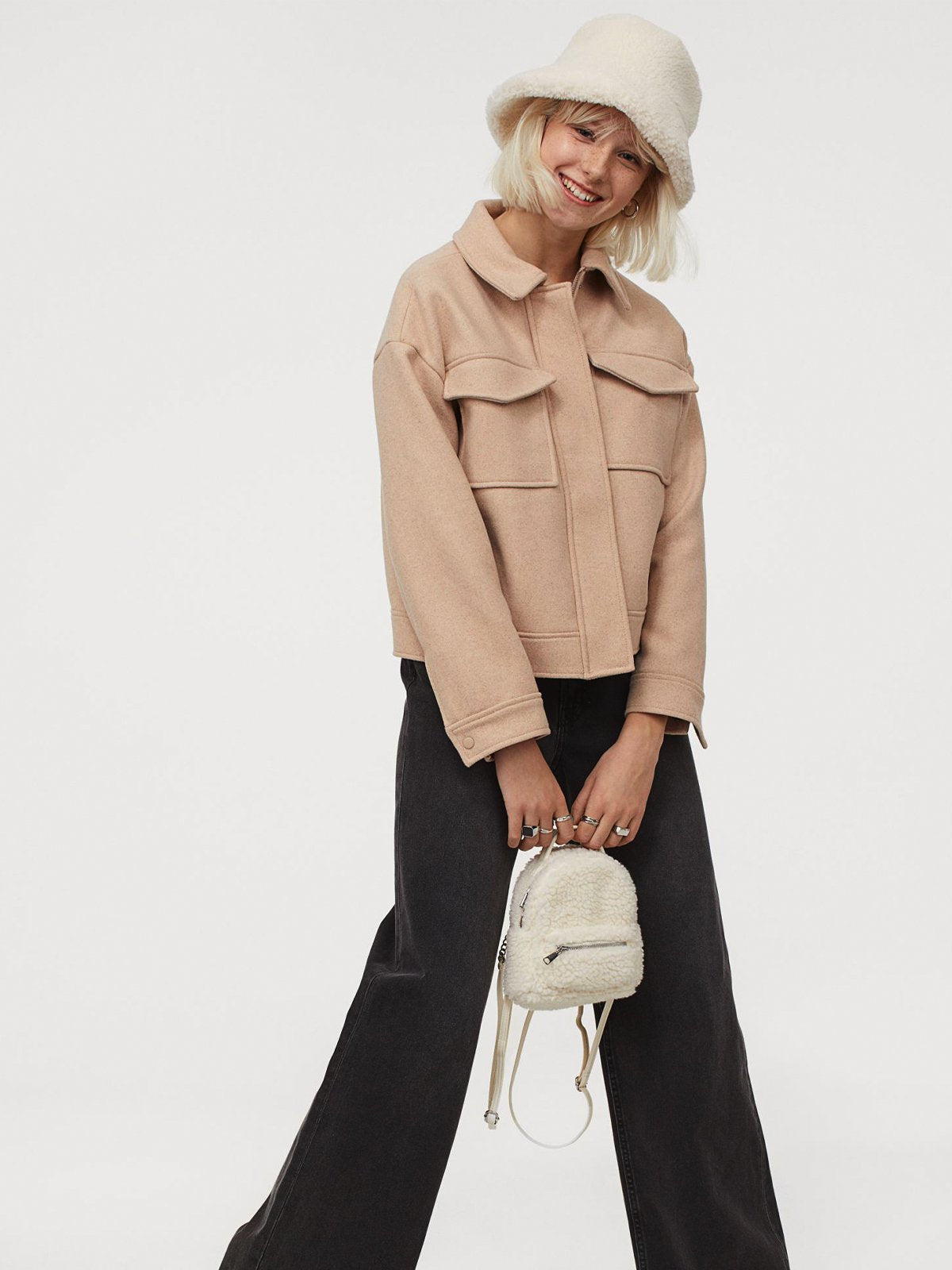Wool-blend Jacket