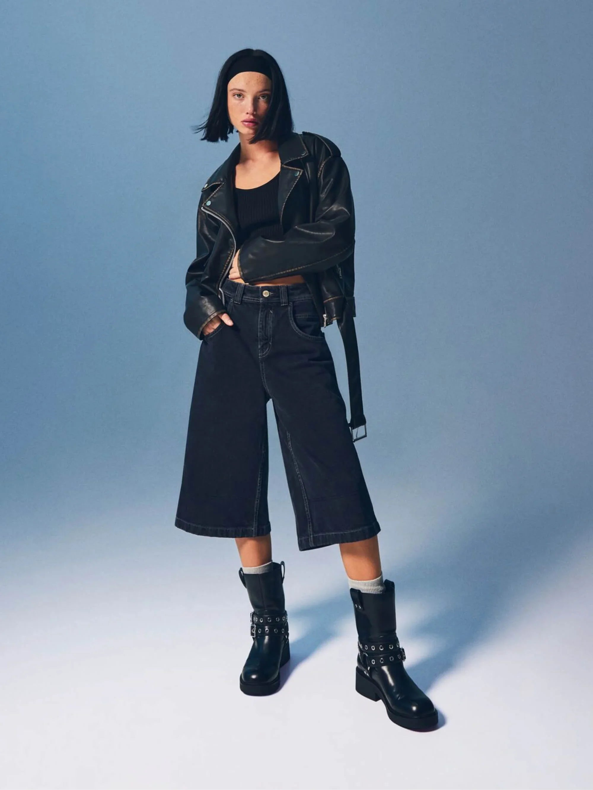 Biker Ankle Boots 