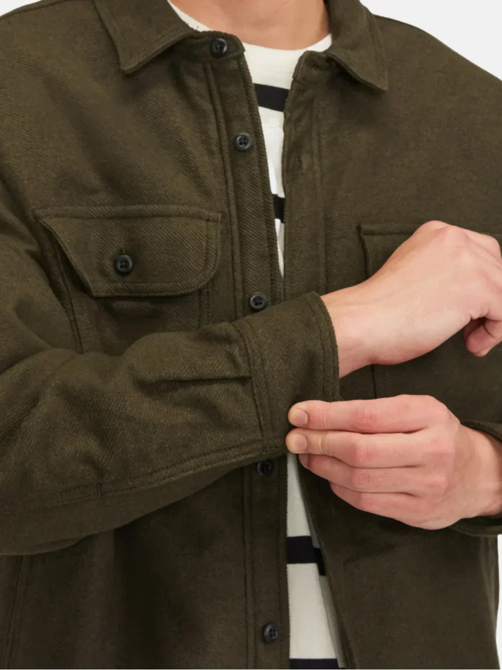 The Heathered Overshirt
