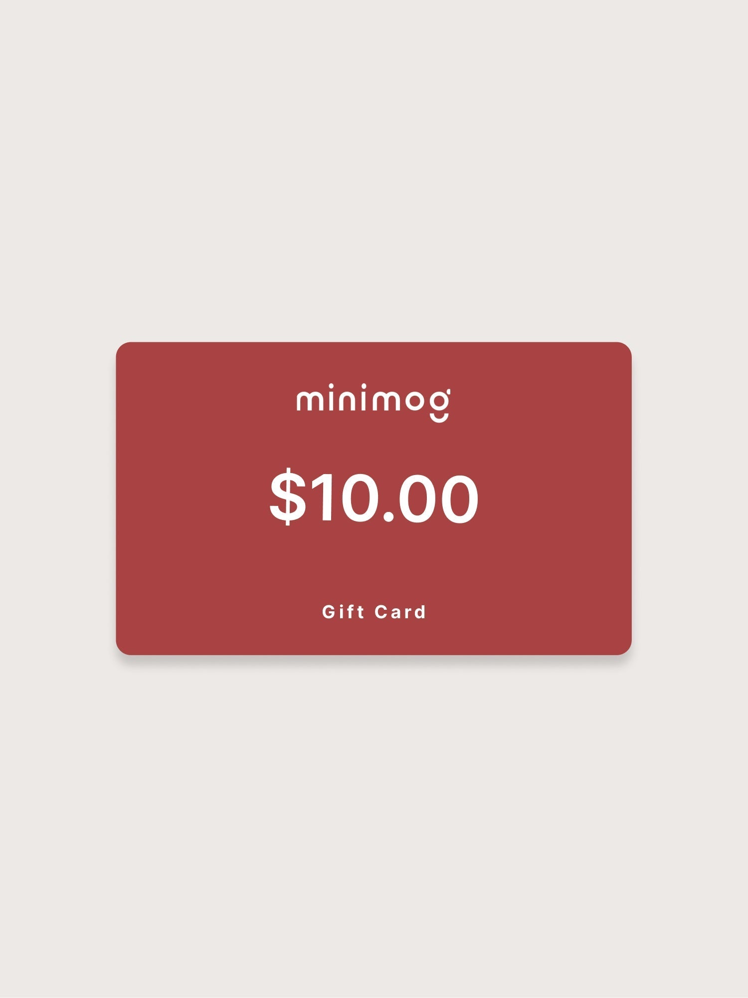 Store gift card