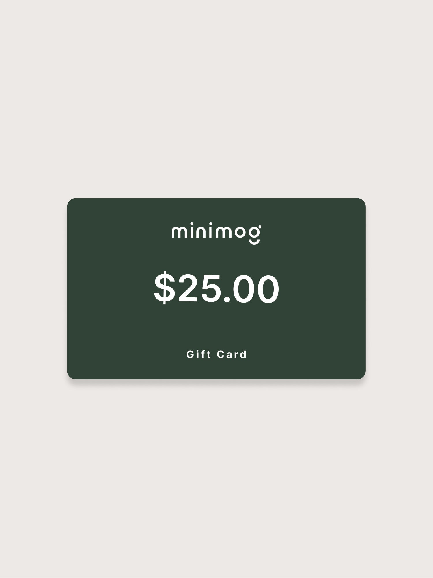 Store gift card