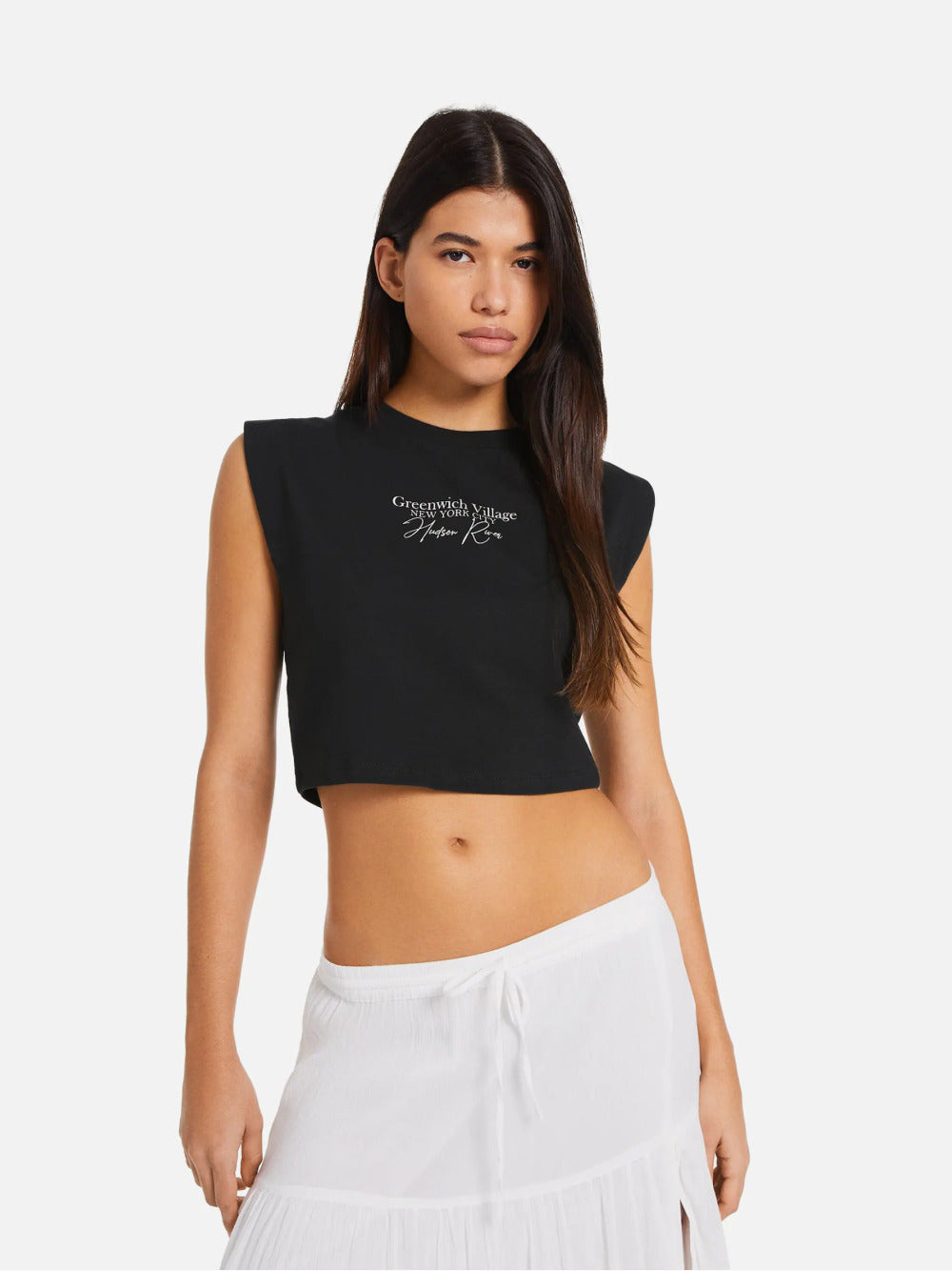 Printed tank top