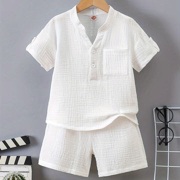 White Shirt-Pant for Boys