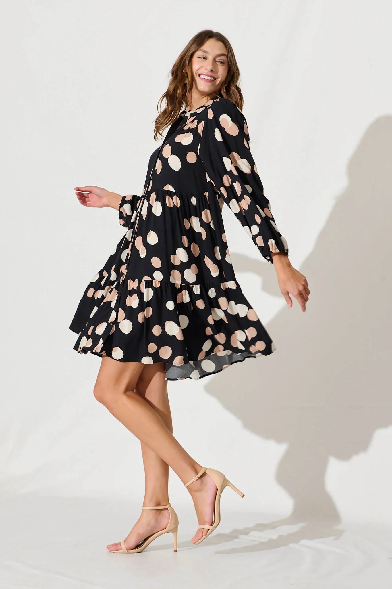 Felicity Smock Shirt Dress